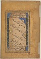 Album Leaf with Shi'a Invocation, Ink, opaque watercolor, and gold on paper