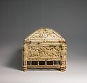 Morgan Casket, Ivory; carved