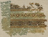 Tiraz Fragment, Silk; tapestry weave