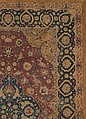 Silk Kashan Carpet, Silk (warp, weft, and pile), metal wrapped thread; asymmetrically knotted pile