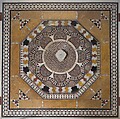 Damascus Room, Wood (poplar) with gesso relief, gold and tin leaf, glazes and paint; wood (cypress, poplar, and mulberry), mother-of-pearl, marble and other stones, stucco with glass, plaster ceramic tiles, iron, brass