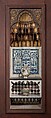 Damascus Room, Wood (poplar) with gesso relief, gold and tin leaf, glazes and paint; wood (cypress, poplar, and mulberry), mother-of-pearl, marble and other stones, stucco with glass, plaster ceramic tiles, iron, brass