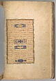 Mantiq al-Tayr (Language of the Birds), Farid al-Din `Attar (Iranian, Nishapur ca. 1142–ca. 1220 Nishapur), Binding: doublure