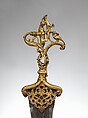 Dagger with Zoomorphic Hilt, Hilt: copper; cast, chased, gilded, and inlaid with rubies.
Blade: steel; forged