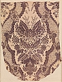 Textile Panel of Chintz, Cotton; printed