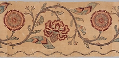Textile Fragment, Cotton; painted