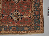 "Star Ushak" Carpet, Wool (warp, weft and pile); symmetrically knotted pile