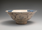 Bowl, Stonepaste; overglaze painted, so-called "mina'i" ware