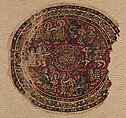 Roundel Illustrating Episodes from the Biblical Story of Joseph, Linen, wool; tapestry weave