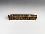 Pen Box (Qalamdan), Papier-maché; painted, gilded, and lacquered