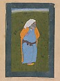 Elderly Man of Isfahan, Opaque water color on paper