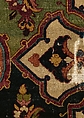 Khurasan Carpet Fragment, Cotton (warp), silk (weft), wool (weft and pile); asymmetrically knotted pile