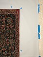 The Emperor's Carpet, Silk (warp and weft), wool (pile); asymmetrically knotted pile