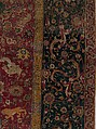 The Emperor's Carpet, Silk (warp and weft), wool (pile); asymmetrically knotted pile