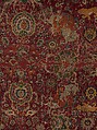 The Emperor's Carpet, Silk (warp and weft), wool (pile); asymmetrically knotted pile