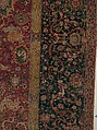 The Emperor's Carpet, Silk (warp and weft), wool (pile); asymmetrically knotted pile