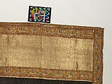 Chadar, Cotton and metal wrapped thread; tapestry-woven
Border: silk and metal wrapped thread