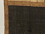 Chadar, Cotton and metal wrapped thread; tapestry-woven
Border: silk and metal wrapped thread