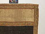 Chadar, Cotton and metal wrapped thread; tapestry-woven
Border: silk and metal wrapped thread
