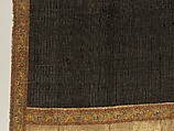 Chadar, Cotton and metal wrapped thread; tapestry-woven
Border: silk and metal wrapped thread