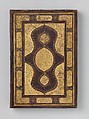 Bookbinding, Leather; stamped, painted, punched, and gilded