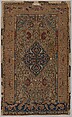 Carpet, Silk, metal wrapped thread; tapestry weave