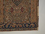 Carpet, Silk, metal wrapped thread; tapestry weave