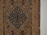 Carpet, Silk, metal wrapped thread; tapestry weave
