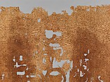 Textile Fragment, Wool, linen; plain weave, weft loop weave