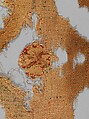 Textile Fragment, Wool, linen; plain weave, weft loop weave