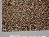 Carpet Fragment, Cotton (warp and weft), silk (weft), wool (pile); asymmetrically knotted pile