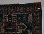 Star Kazak Carpet, Wool (warp, weft, and pile); symmetrically knotted pile