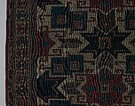 Star Kazak Carpet, Wool (warp, weft, and pile); symmetrically knotted pile