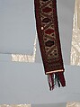 Tent Door Surround, Wool, goat's hair; asymmetrically knotted pile