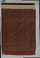 Tekke Main Carpet, Wool (warp), wool (weft and pile); asymmetrically knotted pile