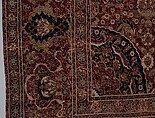 Carpet, Wool (warp, weft and pile); asymmetrically knotted pile