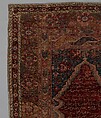 Prayer Rug with Inscription in Niche, Wool (warp, weft and pile); symmetrically knotted pile