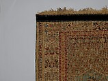 Carpet, Wool (warp, weft and pile); symmetrically knotted pile