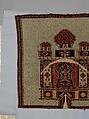 Kilim Saddle Cover with Mashhad Design, Cotton (warp); tapestry-woven