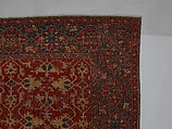 "Lotto" Carpet, Wool (warp, weft, and pile); symmetrically knotted pile