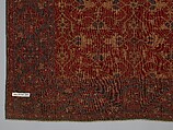 "Lotto" Carpet, Wool (warp, weft, and pile); symmetrically knotted pile