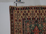 Carpet, Wool (warp and weft); tapestry weave