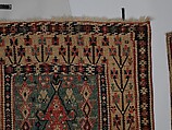 Carpet, Wool (warp and weft); tapestry weave