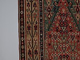 Carpet, Wool (warp and weft); tapestry weave