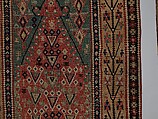 Carpet, Wool (warp and weft); tapestry weave