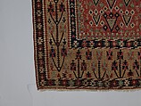 Carpet, Wool (warp and weft); tapestry weave