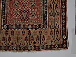 Carpet, Wool (warp and weft); tapestry weave