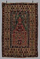 Carpet, Wool (warp and weft); tapestry weave