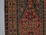 Carpet, Wool (warp and weft); tapestry weave