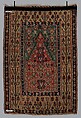 Carpet, Wool (warp and weft); tapestry weave
